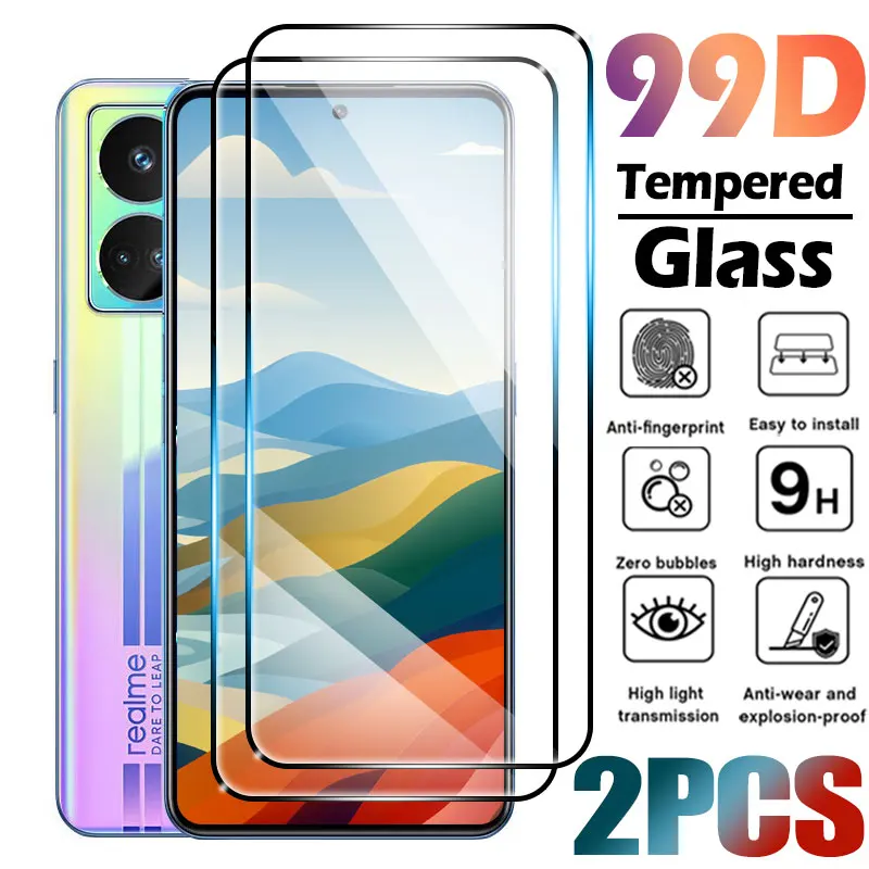 2 個の強化ガラス Realme C2 C3 C20 C30 - Realme C67 のレビューと価格